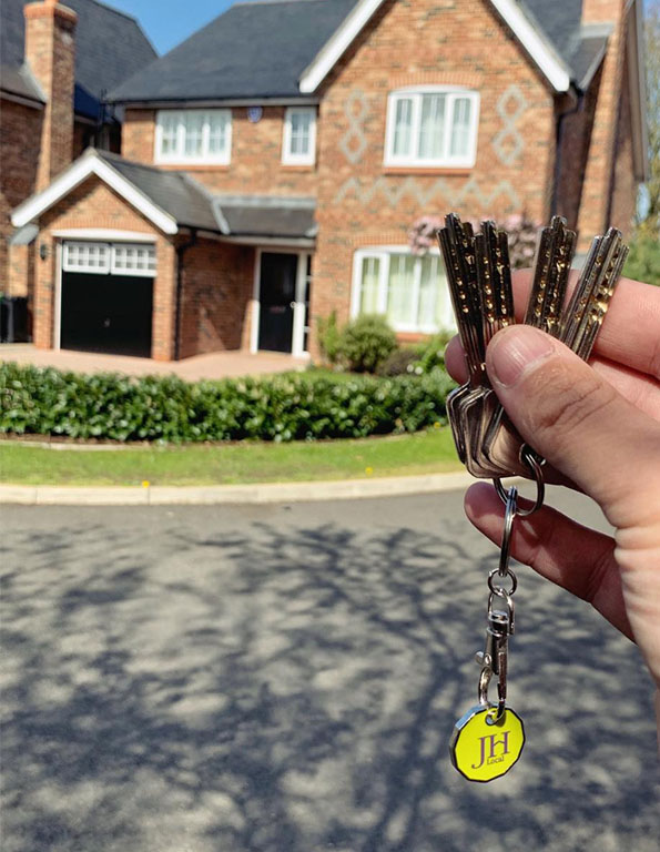 Jordan Halstead keys and house